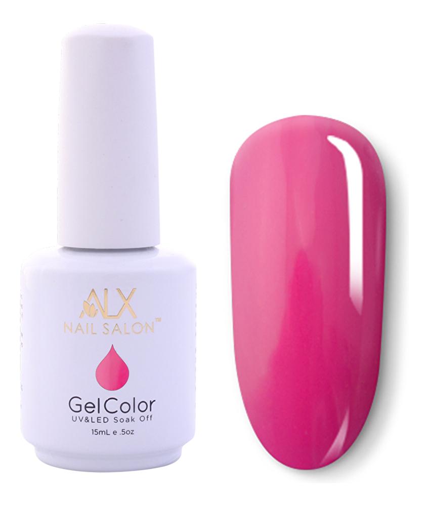 ALX Nail Salon 15 ml 208 Hot Pop Pink