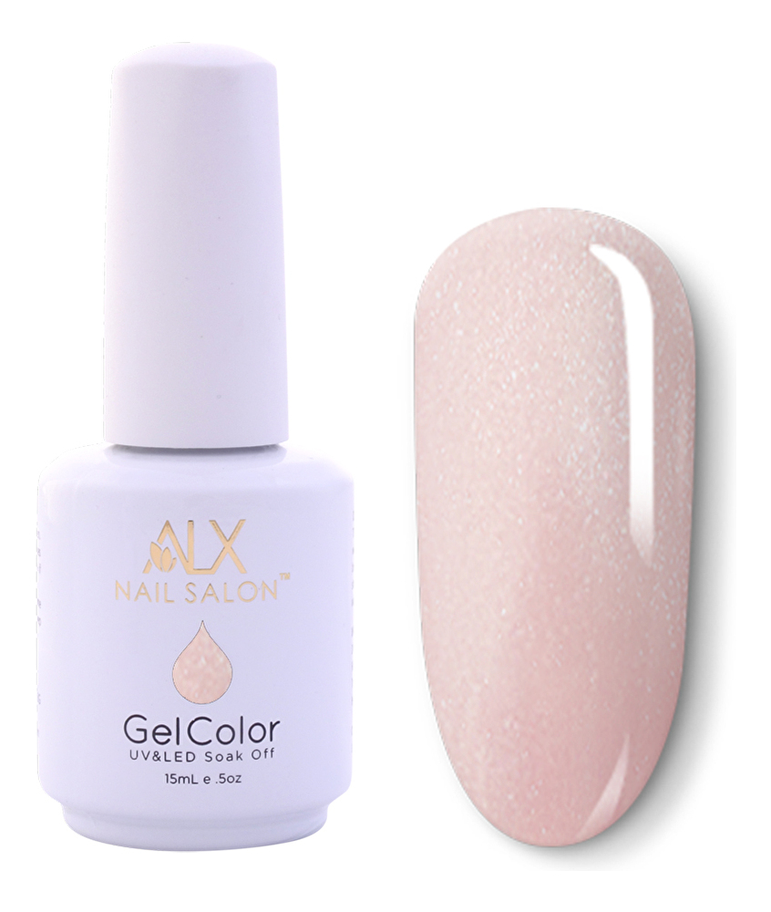 ALX Nail Salon 15 ml 235 Grapefruit Sparkle