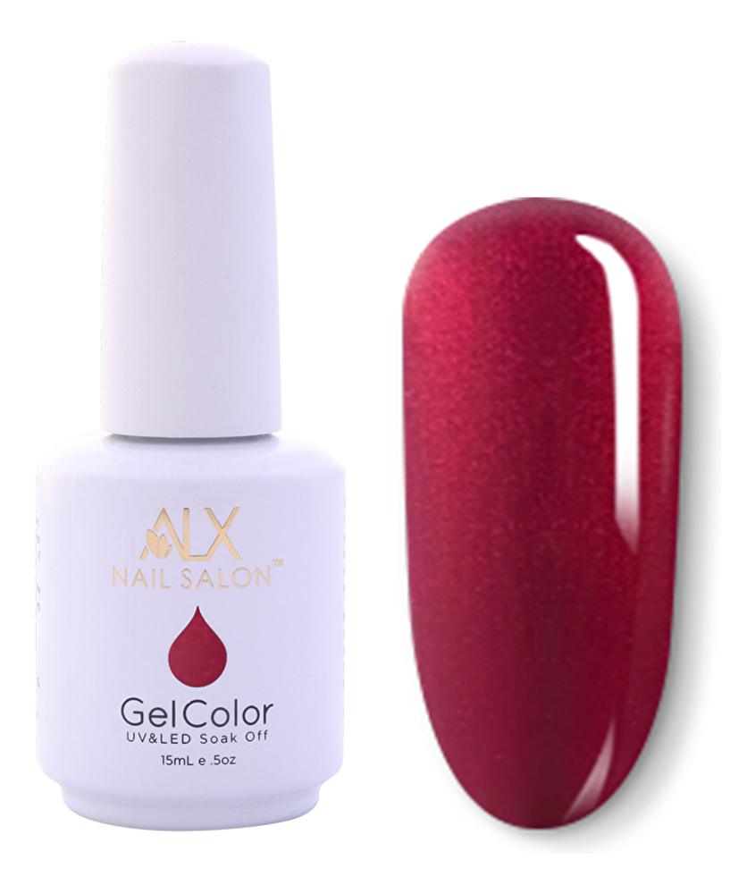 ALX Nail Salon 15 ml 343 Maroon Flush
