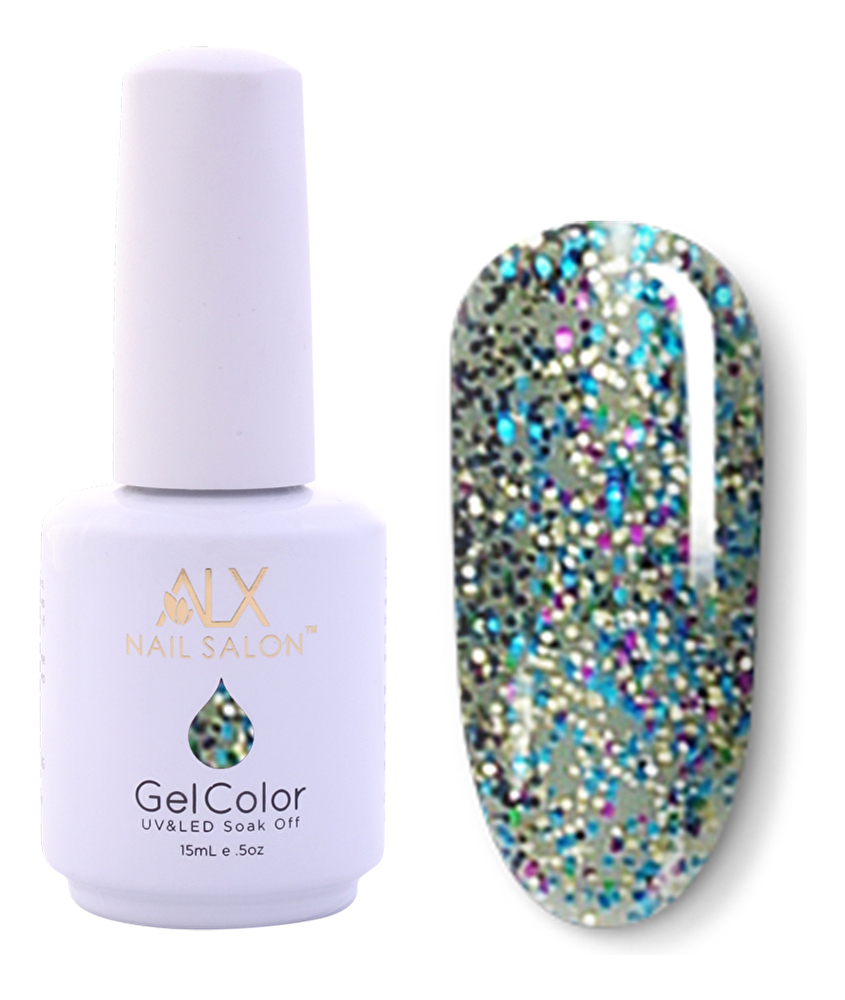 ALX Nail Salon 15 ml 432 Fun Mix Blue