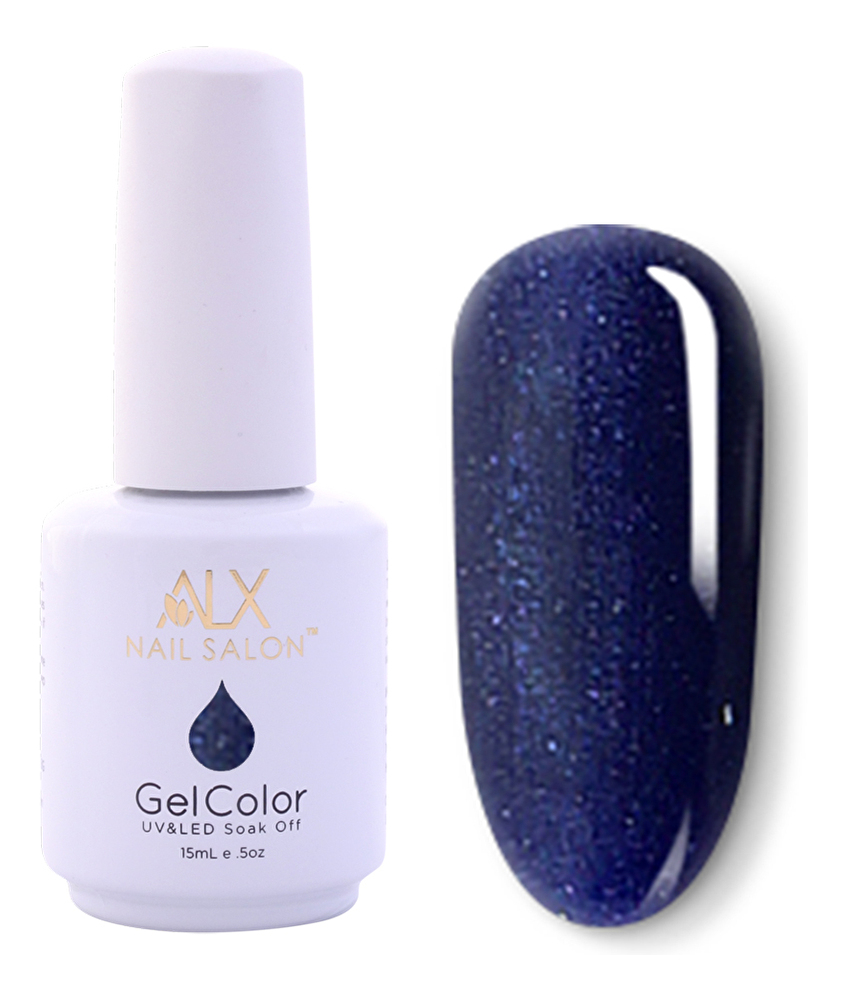ALX Nail Salon 15 ml 464 Dark Grey Blue