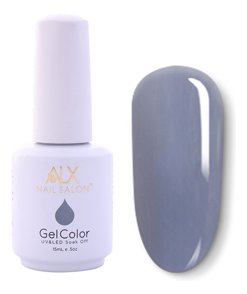 ALX Nail Salon 15 ml 490 Grey Blue