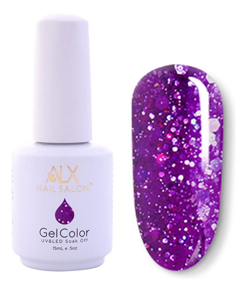 ALX Nail Salon 15 ml 515 Bitter Purple