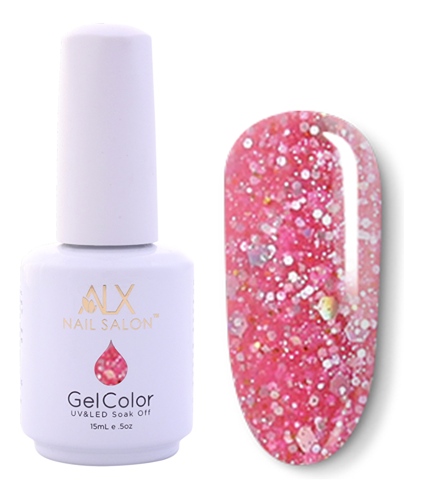 ALX Nail Salon 15 ml 517 Sparkle Pink