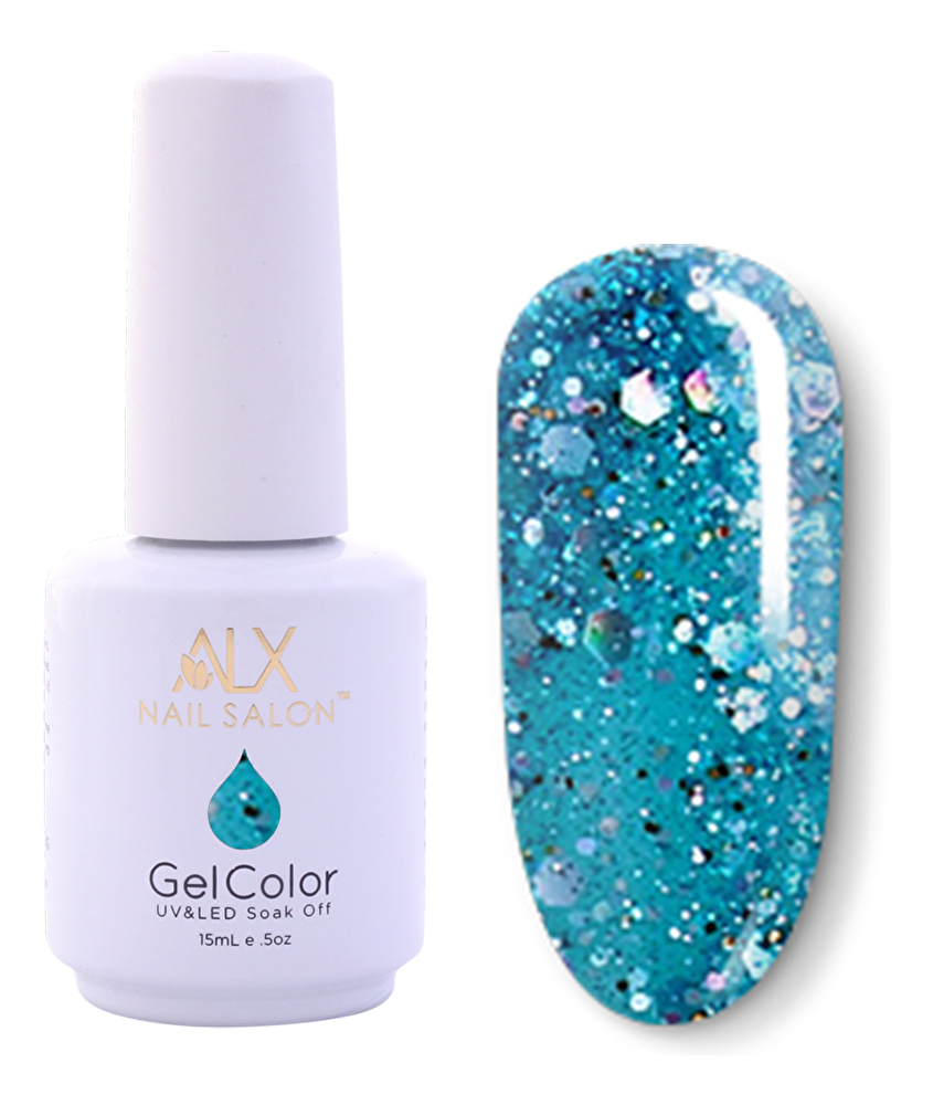ALX Nail Salon 15 ml 525 Bubble Blue